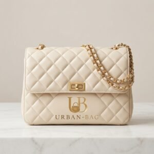 Urban-Bag Parisian Chic Quilted Flap Crossbody & Shoulder Bag